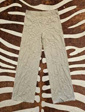 Haystacks - Seagrass Conduit Energy Pant Wide-Leg Textured Pants Stretch Sz S